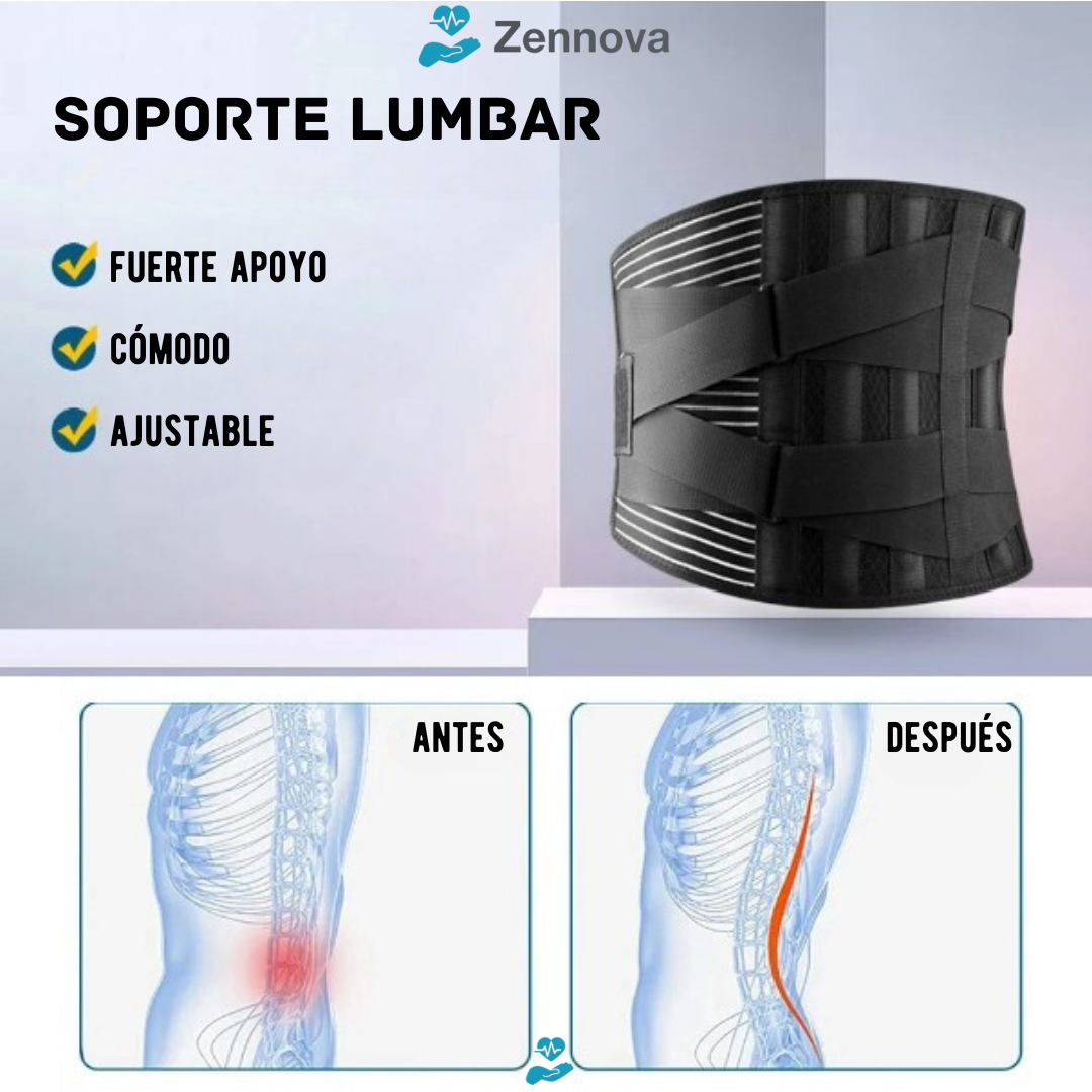 Cinturón Zennova 2.0 - Elimina tu dolor lumbar y ciática en 2 semanas