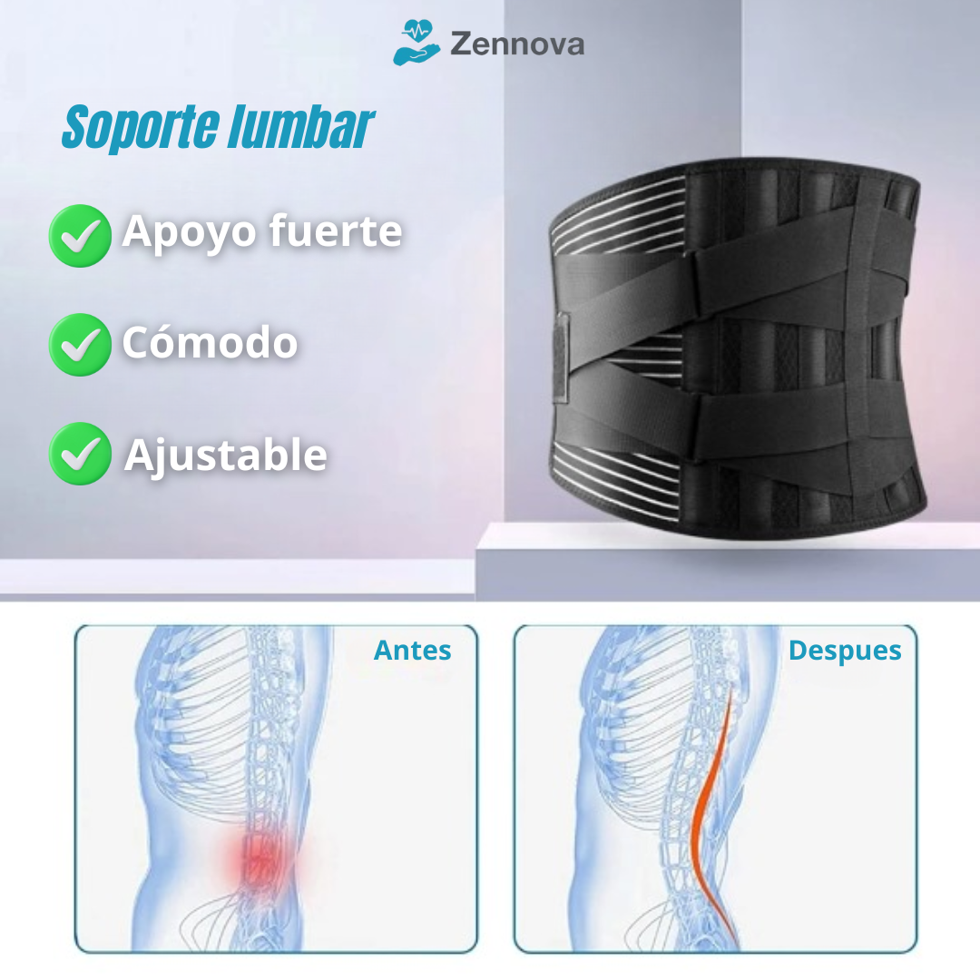 Cinturón Zennova 2.0 - Elimina tu dolor lumbar y ciática en 2 semanas